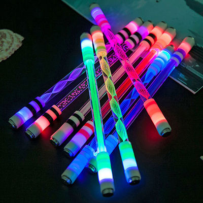 Plastic Luminous Hand Spinner Pen for Stress Relief and Creative Writing Length of 0M
