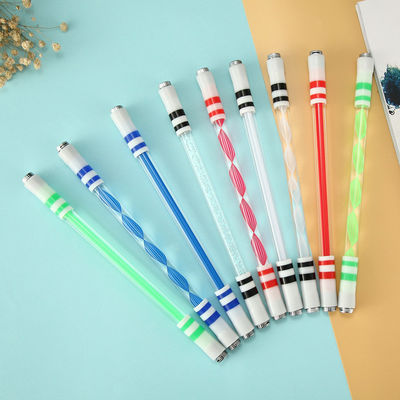 Plastic Luminous Hand Spinner Pen for Stress Relief and Creative Writing Length of 0M